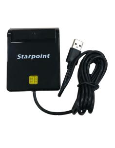 Lector tarjeta chip stp_scrzw-1 usb negro