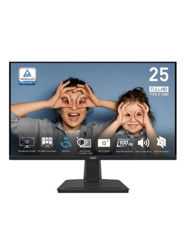 Msi mp251 monitor 24.5" ips fhd 16:9 100h vga hdmi