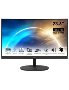 Msi mp2412c  monitor 23.6" va fhd 100hz 1ms mm cur