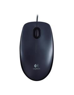 Logitech m90 ratón óptico 1000dpi usb negro