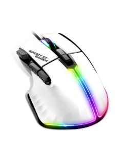 Spirit of gamer raton souris pro m5 blanco