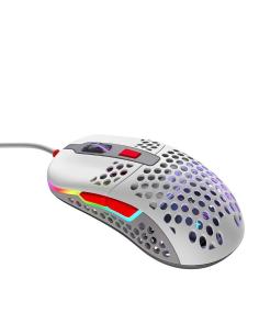 Cherry xtrfy ratón rgb 400-16.000 dpi usb retro