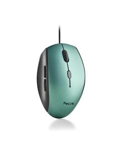 Ngs wired ergo silent mouse + usb type c adapt ice