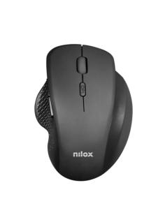 Nilox ratón wireless 3200 dpi, 2.4g, negro