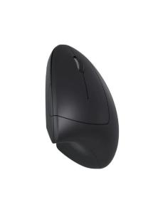 Nilox ratón wireless vertical, 1600 dpi, negro