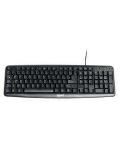 Iggual teclado estándar ck-basic-105t negro