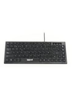 Iggual teclado usb compacto tkl slim tkl-usb negro