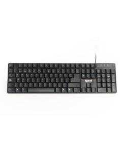 Iggual teclado estándar ck-frameless-105t negro