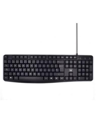 Ewent ew3001 teclado escritura silenciosa usb