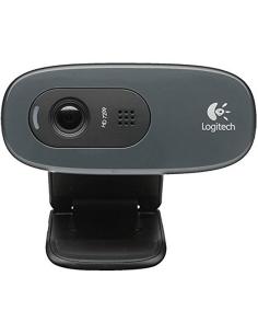 Logitech c270 webcam hd 720p 3mpx usb negra