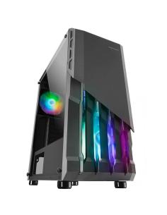 Mars gaming  caja mc-x2 atx metal front black