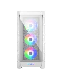 Cougar caja semitorre duoface pro rgb blanca