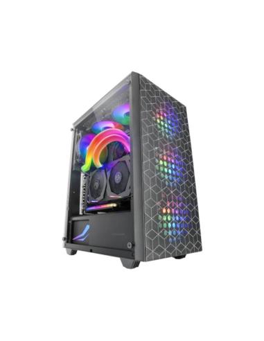 Mars gaming caja atx mc-mag 3 frgb fan negro