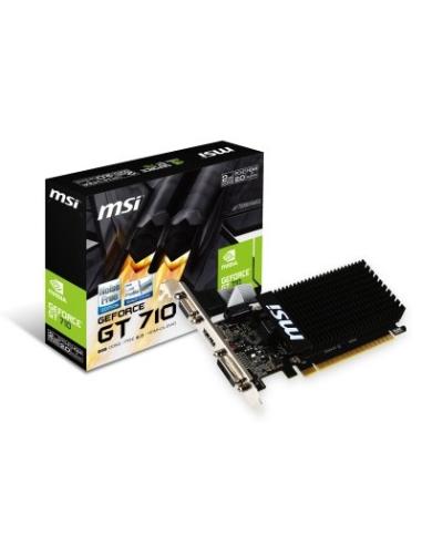 Msi vga nvidia gt 710 2gd3h lp 2gb ddr3