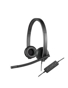 Logitech auricular stereo h570e usb