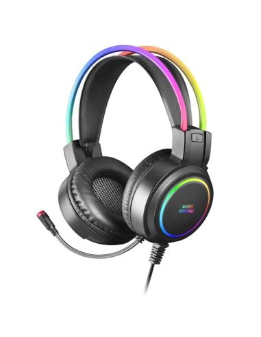 Mars gaming auricular+micro mhrgb pc/ps4-5/ black