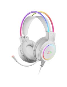 Mars gaming auricular mhrgb pc/ps4/ps5/xbox white