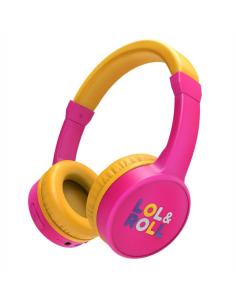 Energy lol&roll auriculares pop kids bt pink