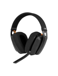 Krom auriculares gaming kanji inalambrico negro