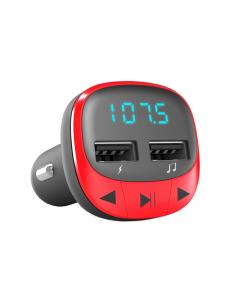 Energy sistem car transmitter fm red (microsd,mp3)