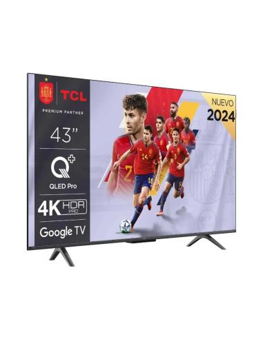 Tcl 43c655 tv 43" 4k qled stvand usb 3xhdmi