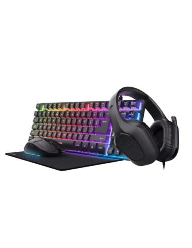 TRUST GXT780 4-IN-1 GAMING BUNDLE BLK ES