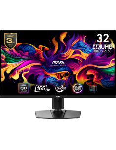 MSI MAG 321UP QD-OLED pantalla para PC 80 cm (31.5") 3840 x 2160 Pixeles 4K Ultra HD Negro