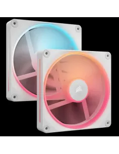 Corsair iCUE LINK LX140-R RGB Carcasa del ordenador Ventilador 14 cm Blanco 2 pieza(s)