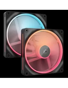 Corsair iCUE LINK LX140-R RGB Carcasa del ordenador Ventilador 14 cm Negro 2 pieza(s)