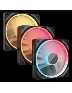 Corsair iCUE LINK LX120-R RGB Carcasa del ordenador Ventilador 12 cm Negro 3 pieza(s)