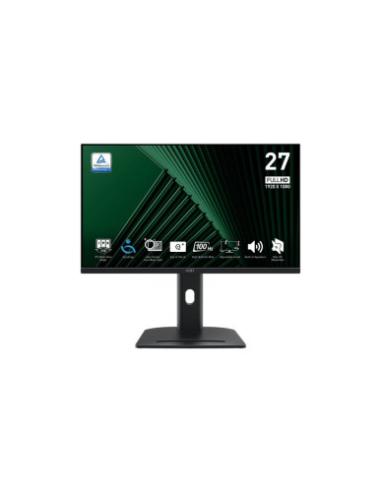 MSI MONITOR PRO MP275PG. 27" IPS PLANO. 1920x1080. 100Hz. NEGRO