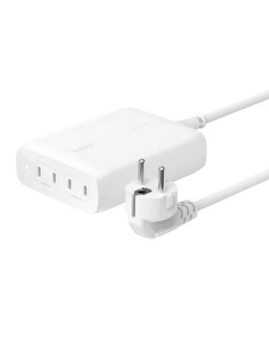 Belkin BoostCharge Pro Portátil, Smartphone, Tableta Blanco Corriente alterna Carga rápida Interior