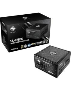 FUENTE ALIMENTACION ASROCK SL-850G,PSU,850W,80 PLUS GOLD,135MM,MODULAR,PCI-E 5.1 (12+4pin)x1,PCI-E (6+2 pin)x3,SATA (5 pin)x9